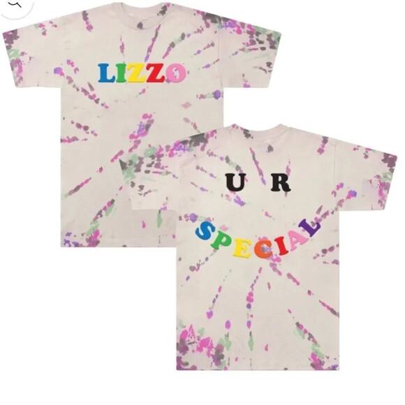 LIZZO U R Special Tie Dye T Shirt Tee, Size M, New without Tag - Picture 3 of 9